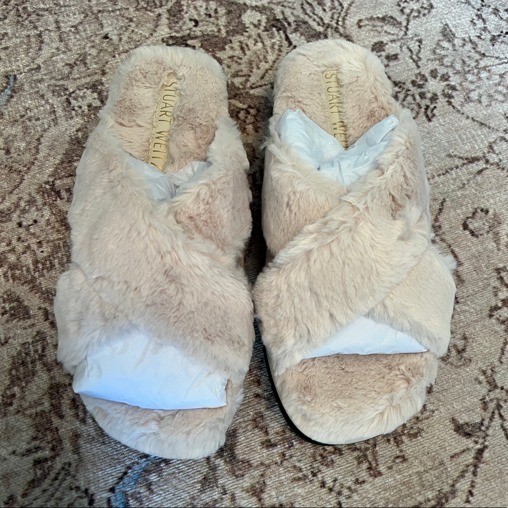 Stuart Weitzman Roza Lift Slides